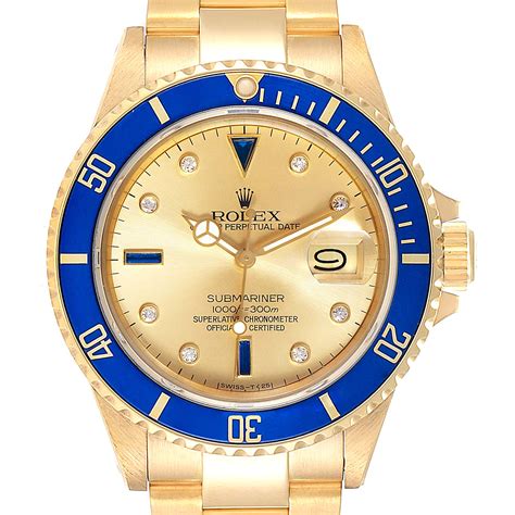 rolex submariner diamond watch